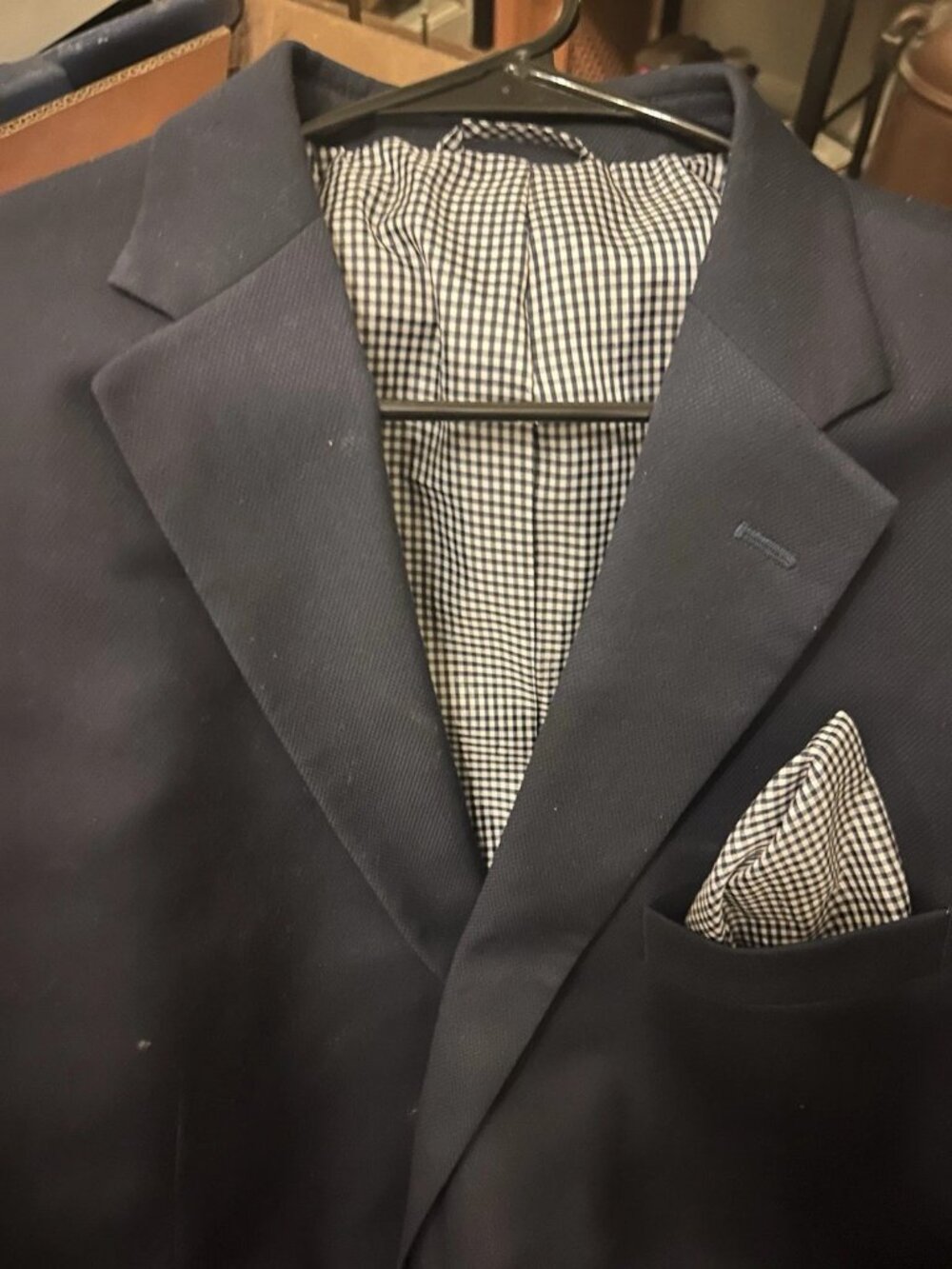 John Bartlett Statement Collection Suit Jacket - Navy, Size 52